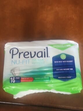 Prevail NU-FIT Daily Briefs - White & Green Packaging